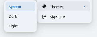 Personalization settings